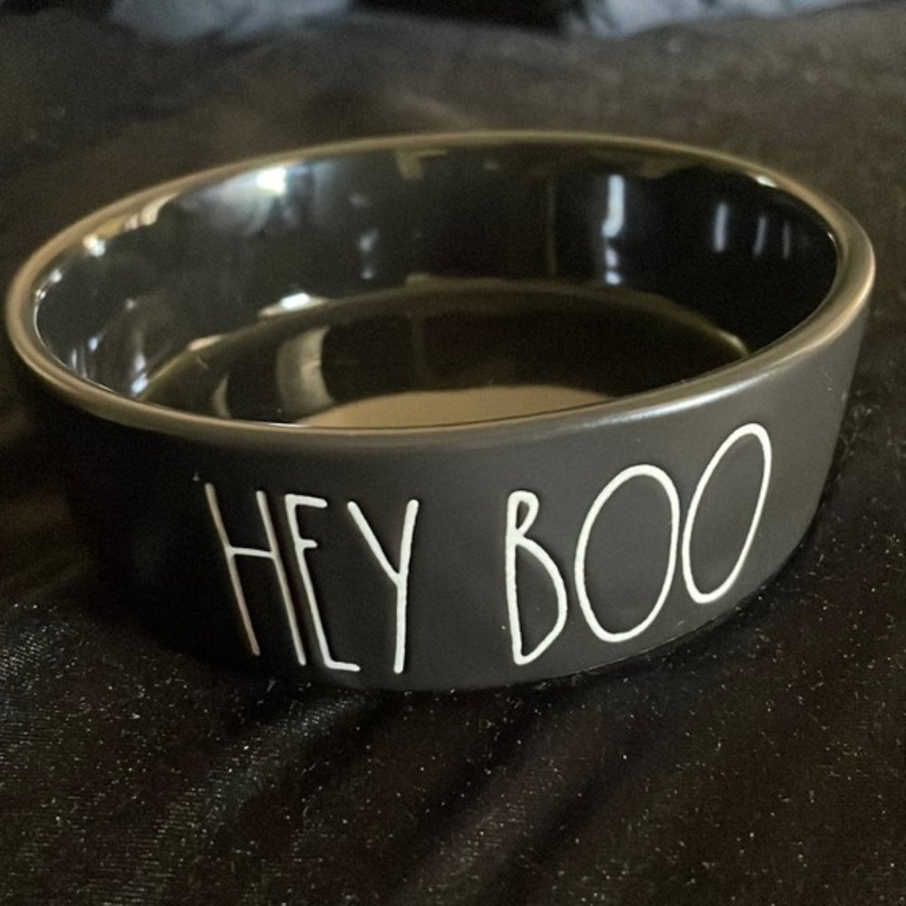 🎃SALE🎃Rae Dunn. Hey Boo small pet dish